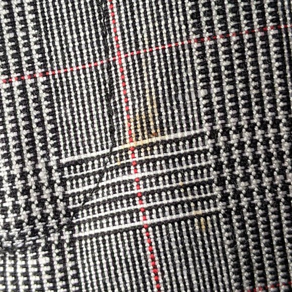 Vintage 80s Plaid Trousers - Picture 4 of 4